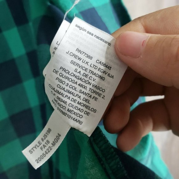J. Crew Mercantile Green Plaid Button Down Shirt - Picture 11 of 11